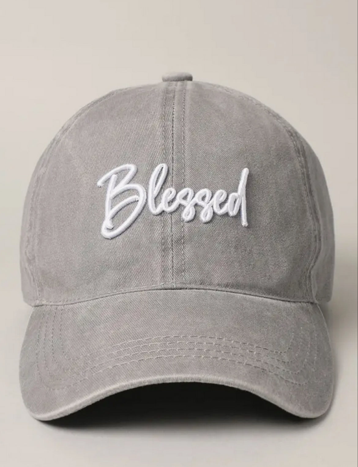 Blessed woman’s hat