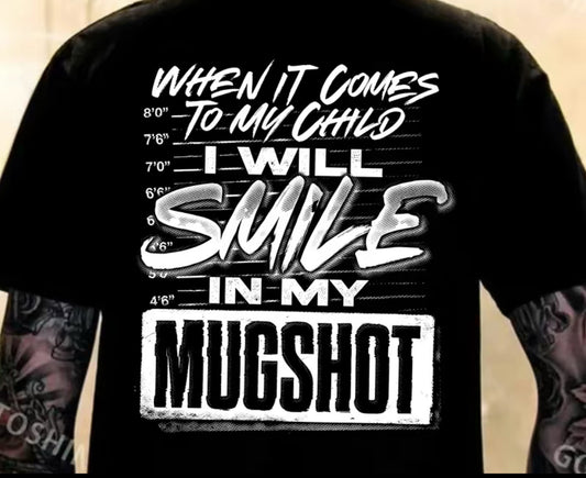 Mug shot t shirt
