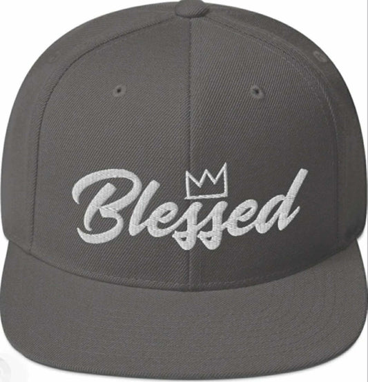Blessed snap back hat